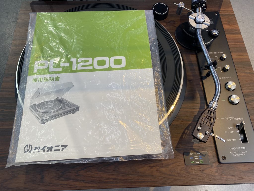 PIONEER パイオニア  PL-1200 レコードプレーヤー ターンテーブル