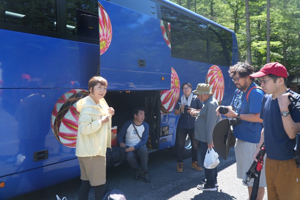 夏の撮影会森川デンキ上高地店